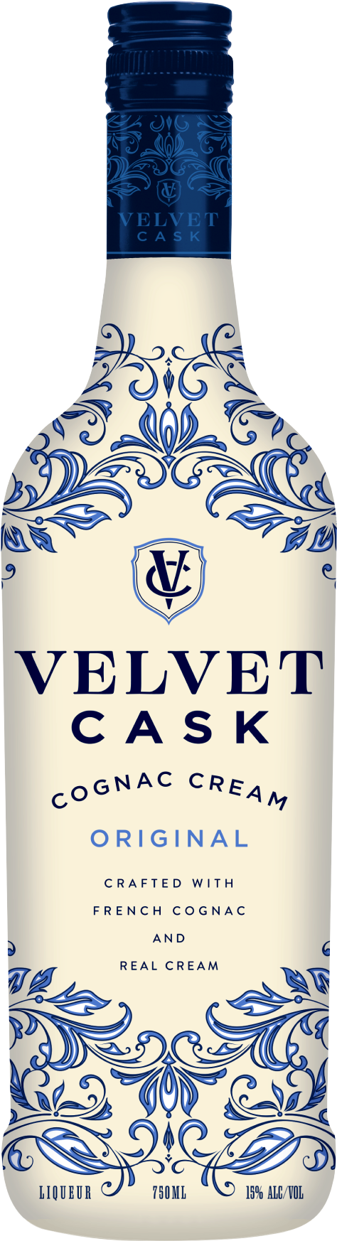 Velvet Cask Cognac Cream bottle